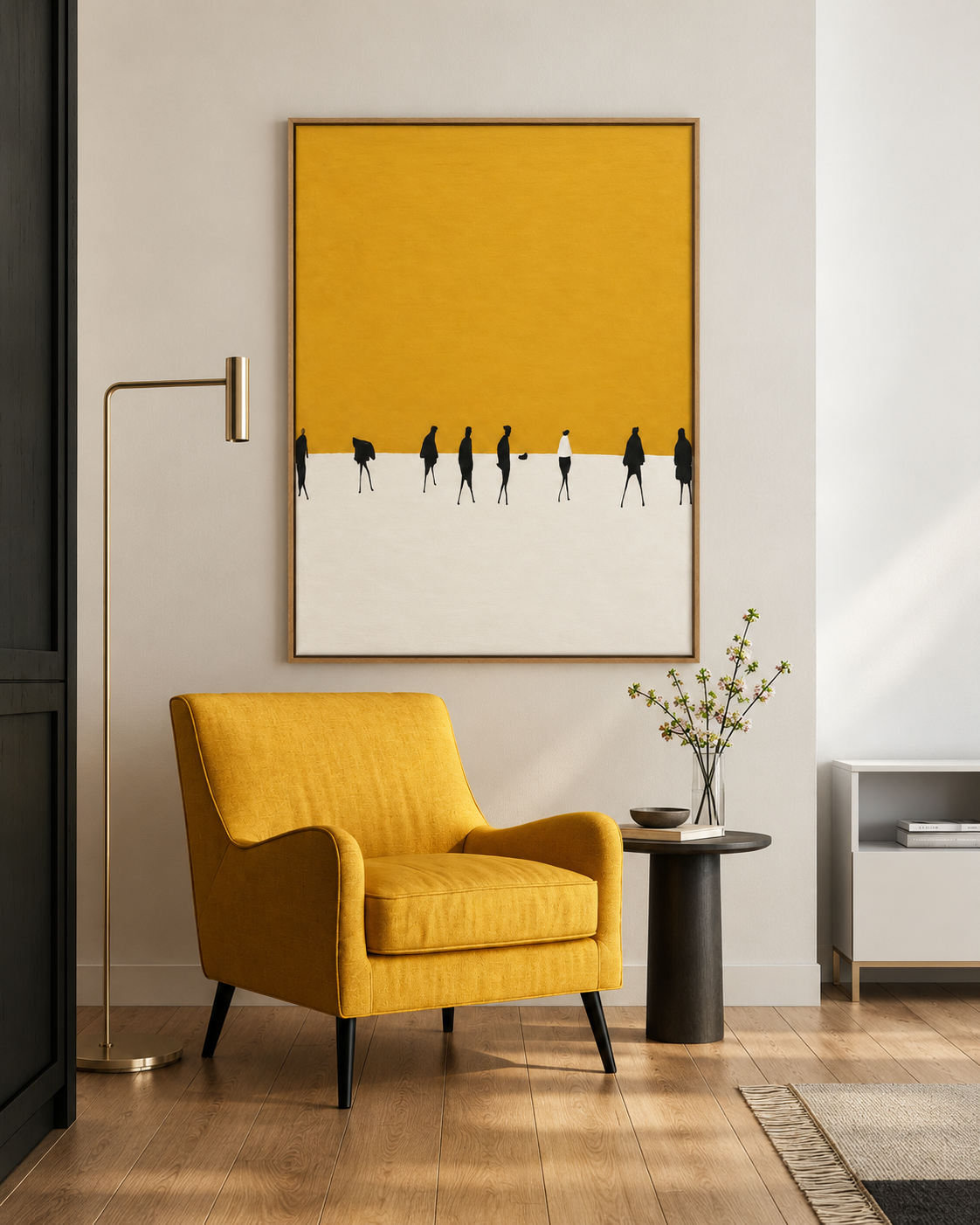 Gathering Light — Figures in Ochre